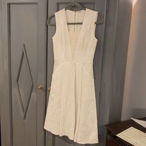 Elie Tahari white cocktail dress